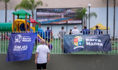 Copa Rio Sul de Futsal: Público acompanha transmissão da estreia de Barra Mansa