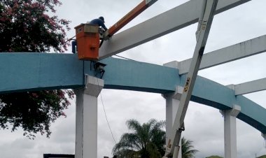 Prefeitura de Barra Mansa repõe cabos elétricos e reforça a segurança na Ponte dos Arcos