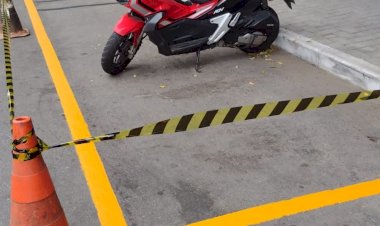 Secretaria de Transporte revitaliza sinalização horizontal em áreas escolares
