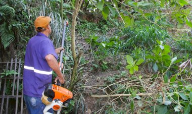 Prefeitura intensifica mutirão de serviços e leva melhorias ao bairro Paraíso de Baixo