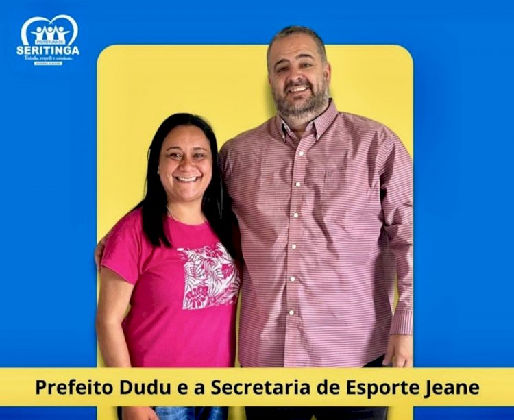 Prefeito Dudu nomeia a professora Jeanne Gonçalves para a Secretária de Esporte