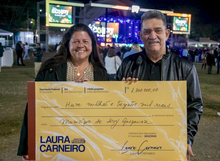 Comendador Levy Gasparian é agraciada com emendas parlamentares na casa de R$1.300.000,00 (um milhão e trezentos mil reais), destinada pela dep. Laura Carneiro.