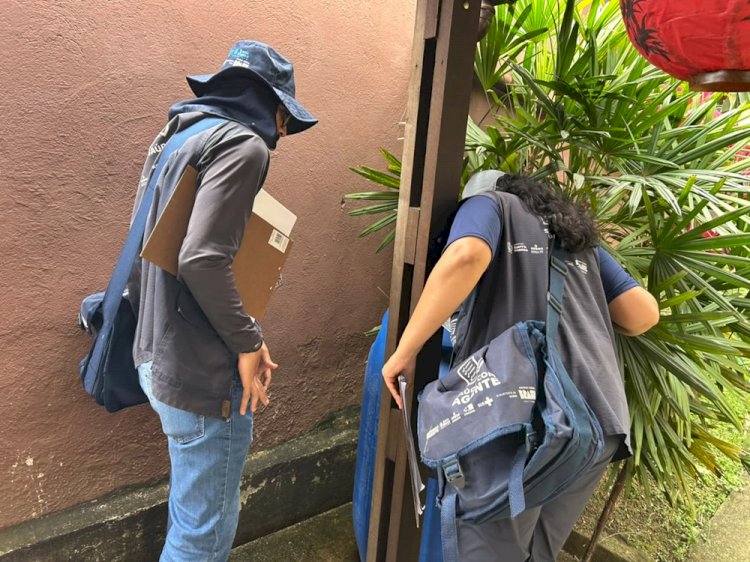 Mutirão de combate à dengue e roedores chega aos bairros Moinho de Vento e Km 100